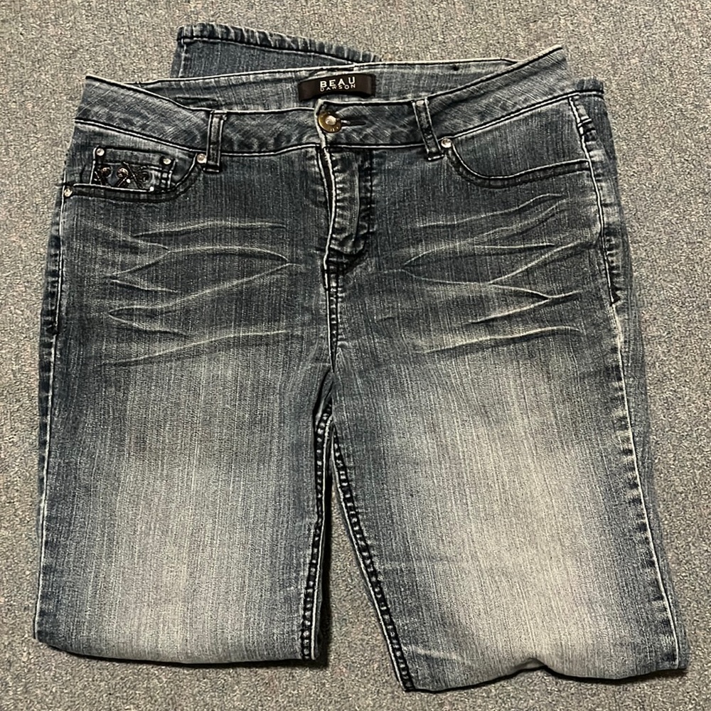 BEAU DAWSON straight leg jeans